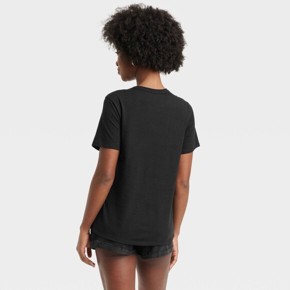 Zoe + Liv Tshirt Mojave Desert Black Size Medium - Picture 3 of 6
